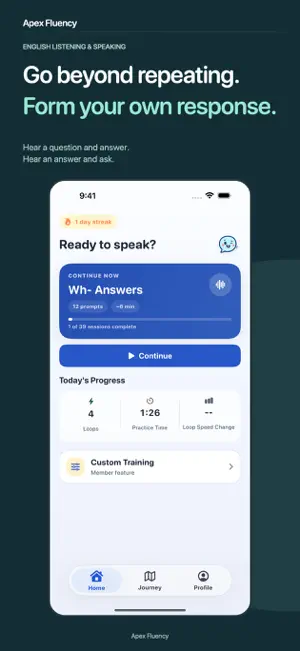 Apex Fluency: Speak English screenshot 1