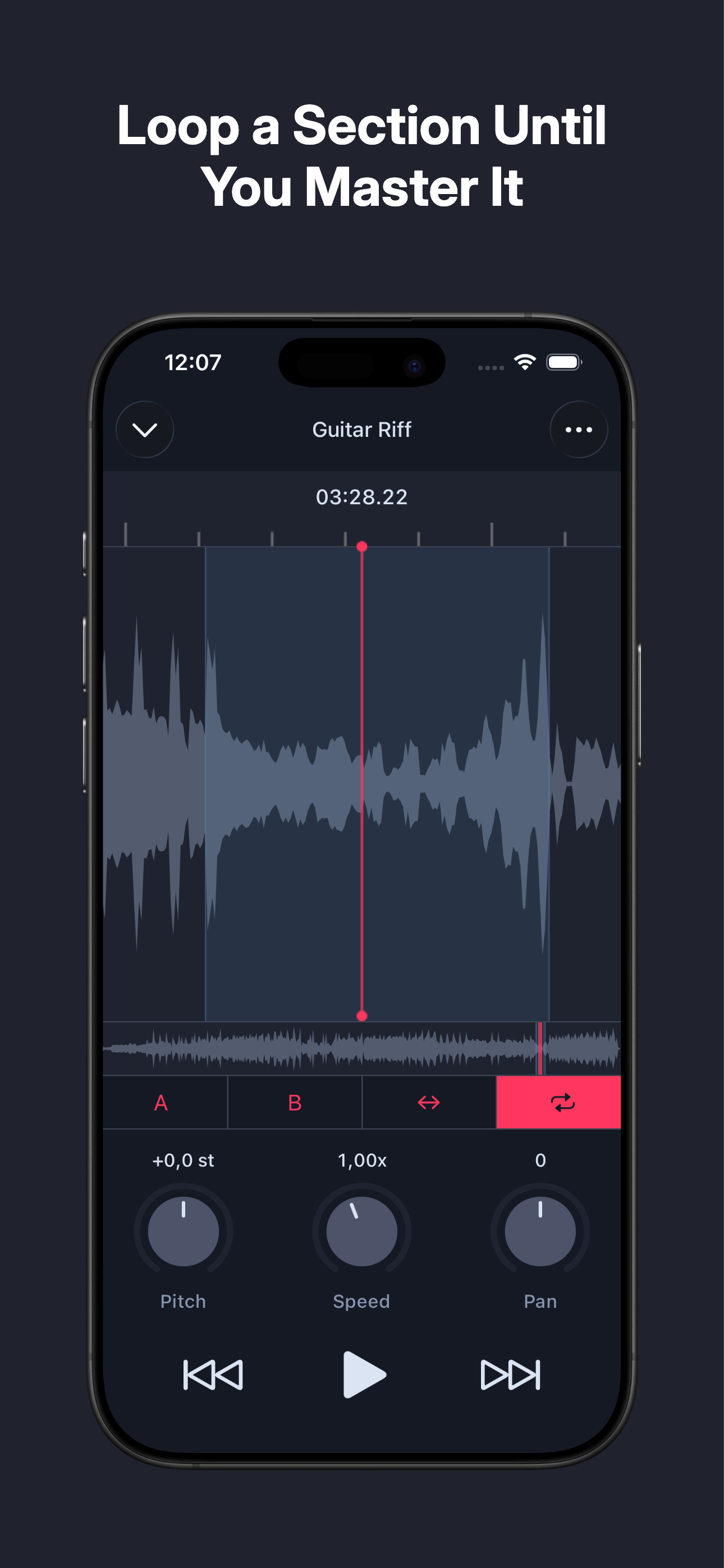 AudioTweak: Change Music Speed