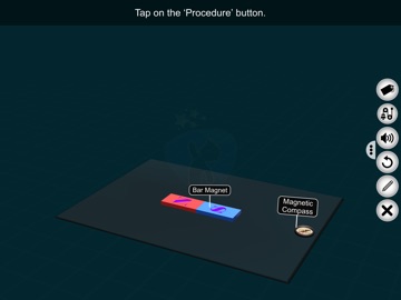 Bar Magnet Field – EduTech Era iPad screenshot