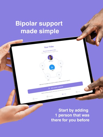 In The Zone: Bipolar Support iPad screenshot