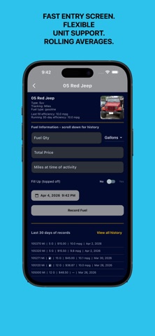 FuelHawk: Vehicle Maintenance screenshot