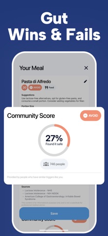 Oh My Gut! IBS Food Scanner screenshot 8