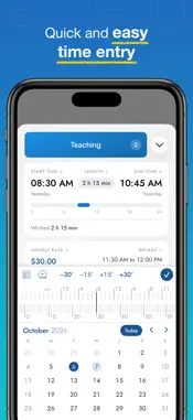 WorkHours: Time Clock Tracker screenshot 3
