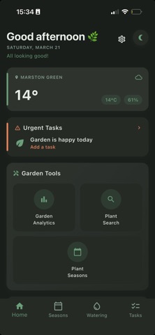 Plant Companion:Garden Tracker iPhone screenshot