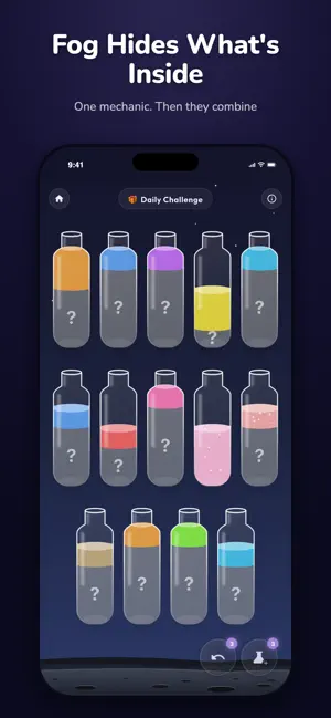 Cosmo Color Sort: Water Puzzle screenshot 4