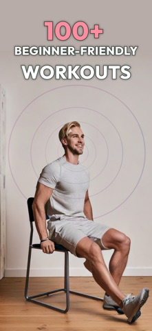 Chair Workout For Men:ChairFIT iPhone screenshot