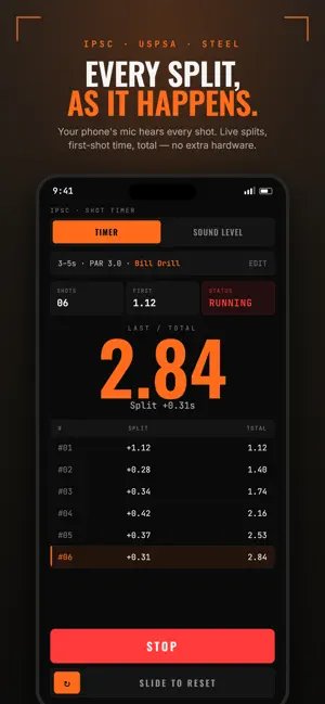 IPSC Shot Timer screenshot 1