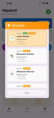 WipeGolf Screenshot 3 of 10