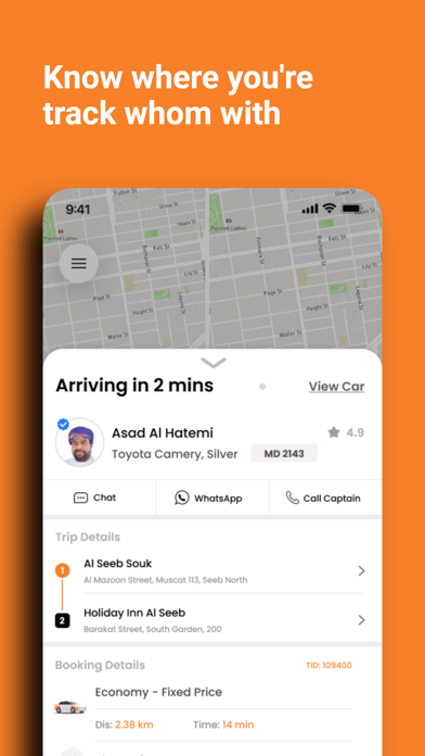 Oman Taxi: Tasleem Taxi Screenshot