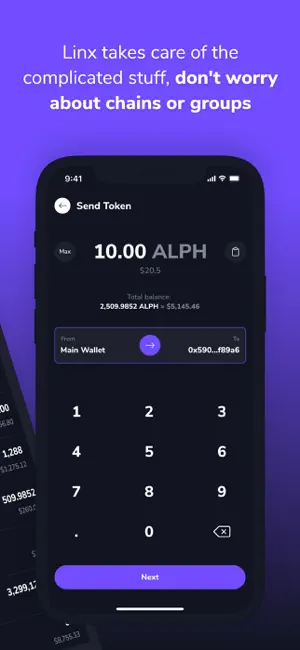 Linx Wallet screenshot 2