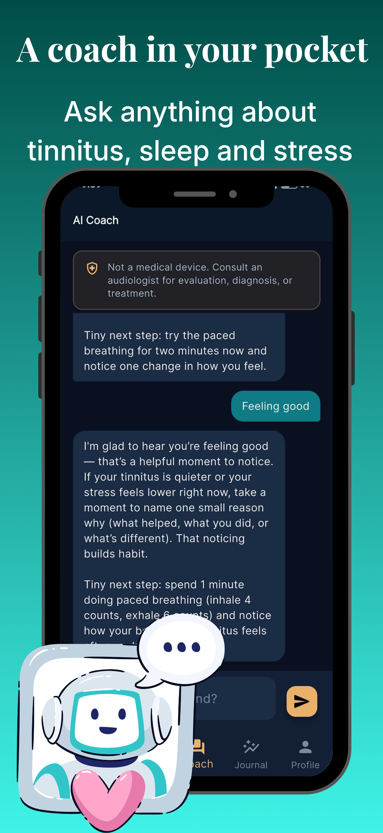 QuietEar: Tinnitus Relief screenshot 5