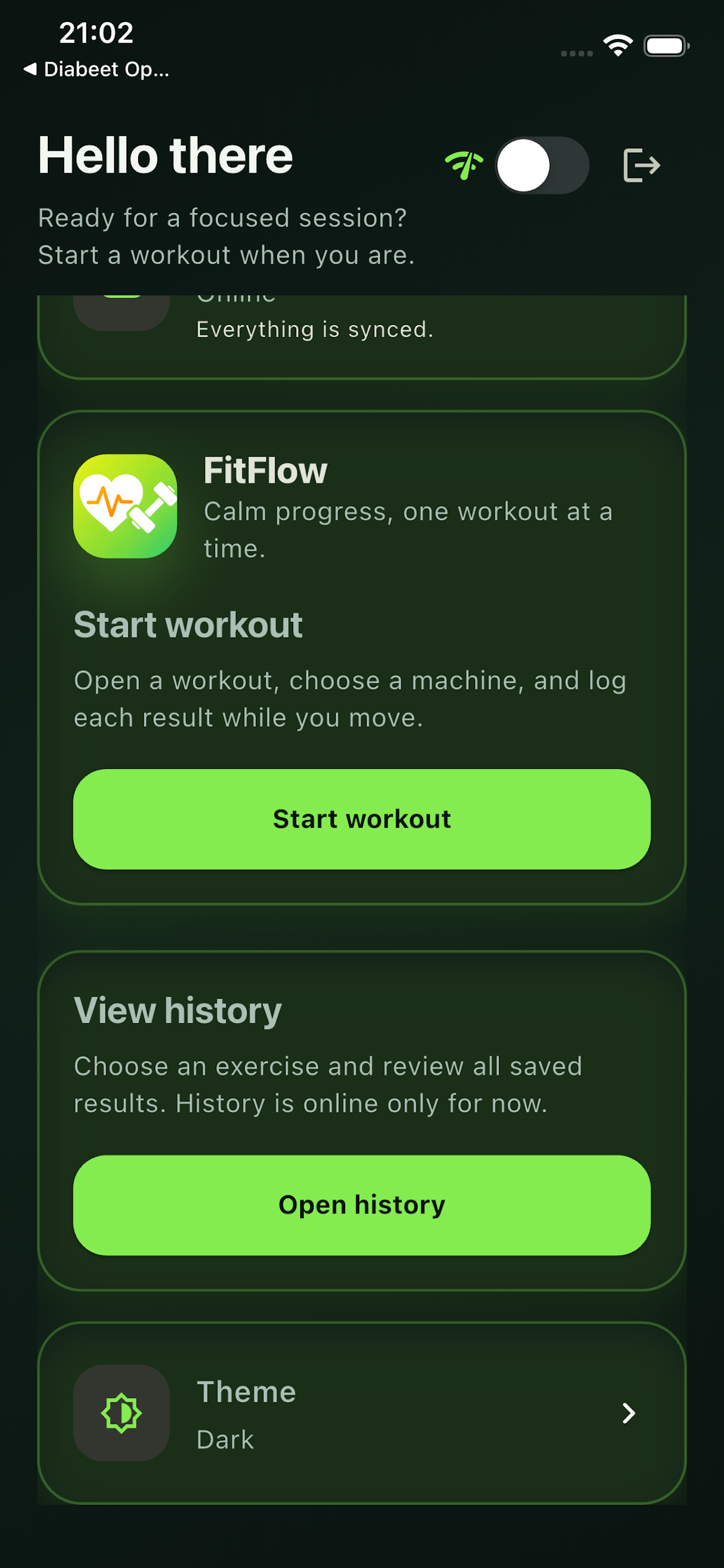 FitFlow screenshot 3