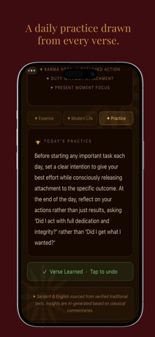 Bhagavad Gita for Modern Life screenshot