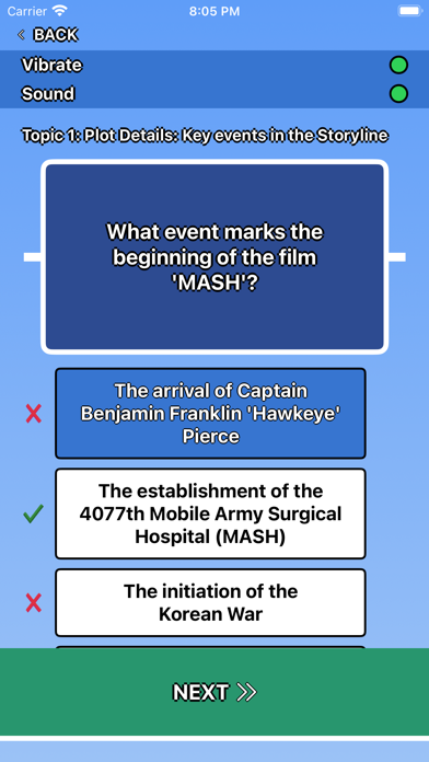 Screenshot #3 pour M*A*S*H Trivia