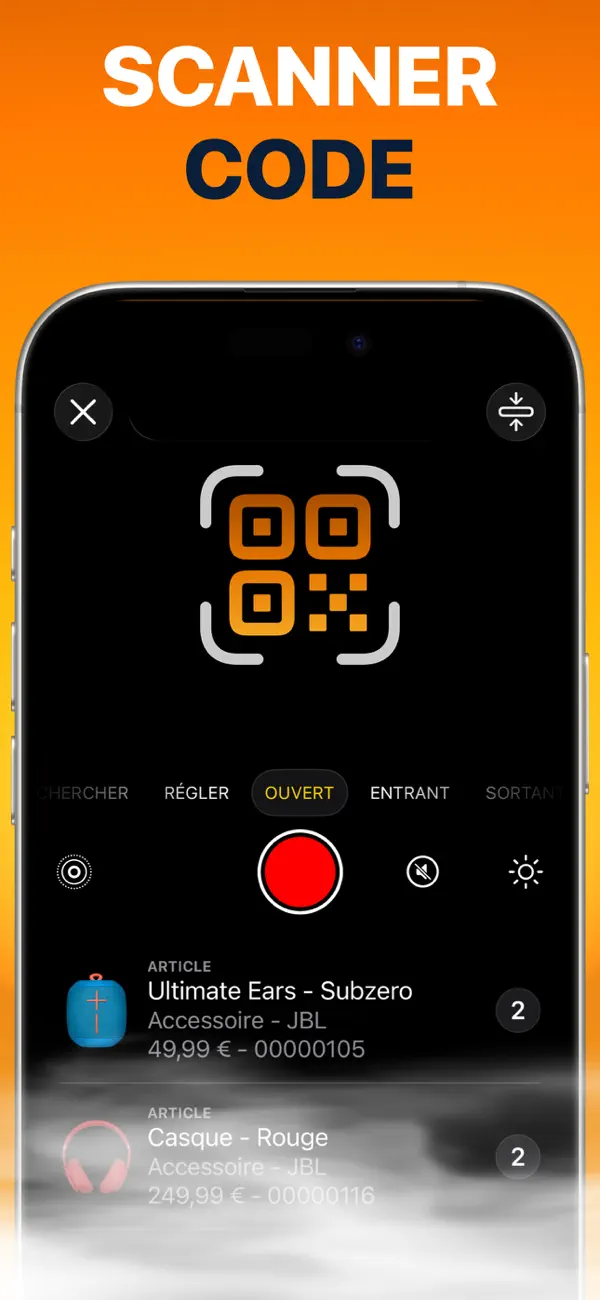 Screenshot #2 pour Inventaire Barcode Scanner