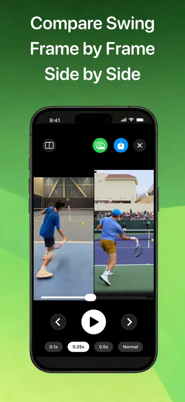 Screenshot #2 pour Self Coach Tennis