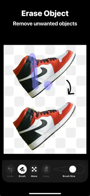 Remove BG Eraser 누끼따기 - Snip iPhone screenshot 2