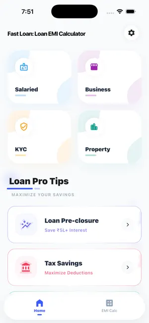 Fast Loan: Loan EMI Calculator screenshot 2