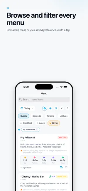 DavisDineBuddy screenshot 2