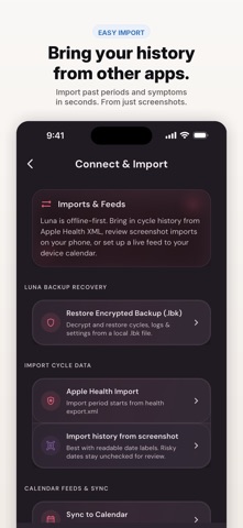 Luna: Period, Ovulation, Cycle Screenshot 5 of 5