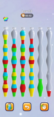 Sand Bottle Sort iPhone screenshot