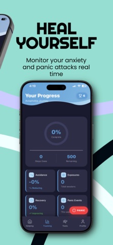 Exhale Phobia: Fear & Anxiety iPhone screenshot