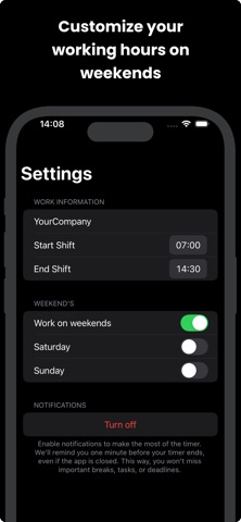 MyWorkHours Screenshot 8 of 8
