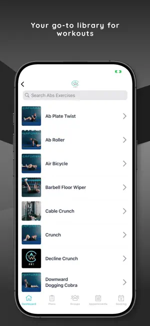 AWC Performance Health screenshot 2