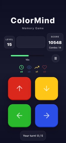 ColorMind: Memory Game screenshot
