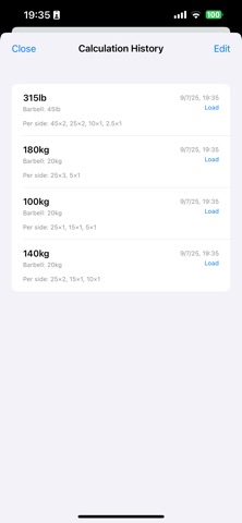 Barbell Plate Calculator Pro screenshot