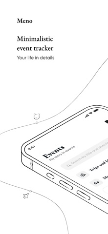 VEEV Meno - Event tracker Screenshot 1 of 6