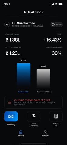 Wealth Tracker : MF Analysis screenshot