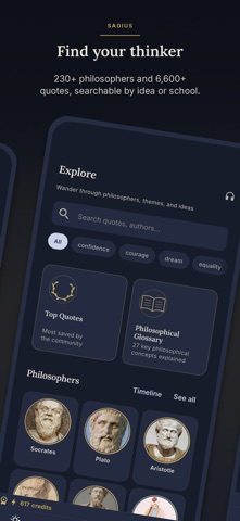 Sagius: Ask a Philosopher Screenshot 3 of 7