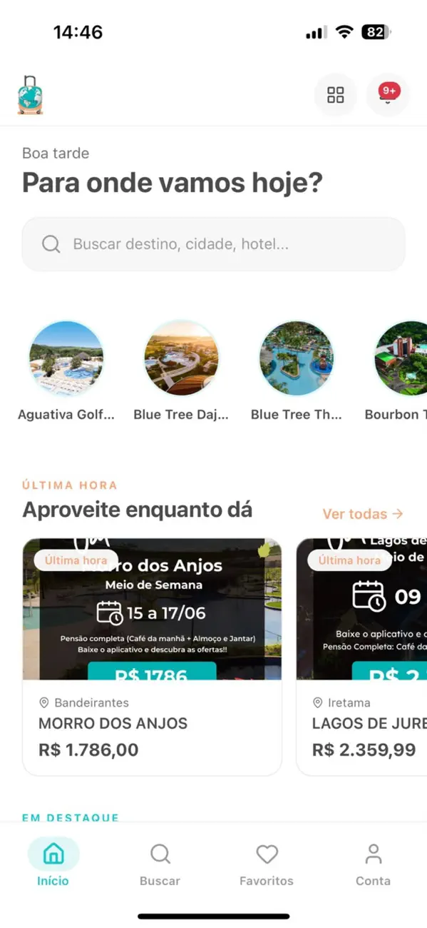 Screenshot #1 pour Nosso Mundo Turismo