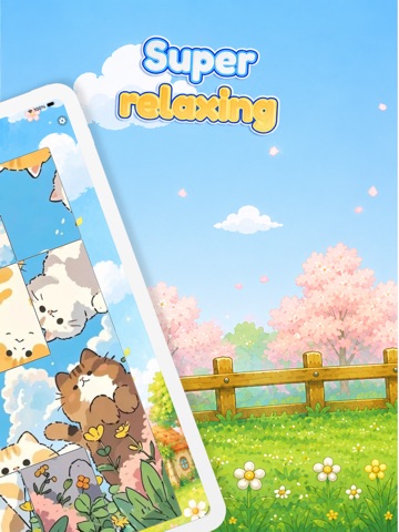 Jigsolitaire Puzzle Pro iPad screenshot
