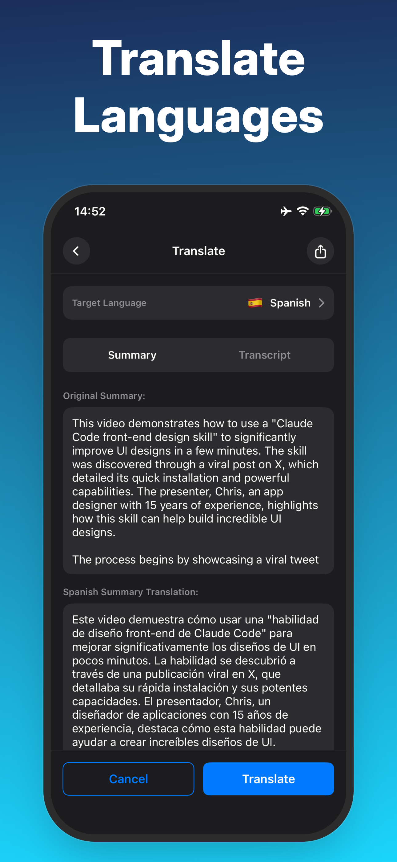 AI Transcribe Voice to Text