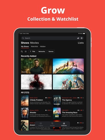 Séries et Films - Showly iPad screenshot 4