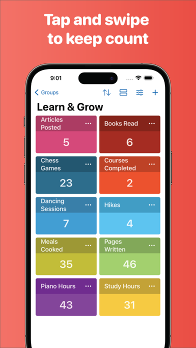 Screenshot #1 pour Tap Counter - Count Me