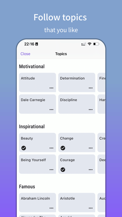 Screenshot 4 of Ascend - Daily motivation App