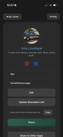 App screenshot