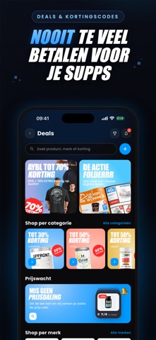 Sportpoeder: Loggen & Deals iPhone screenshot 4
