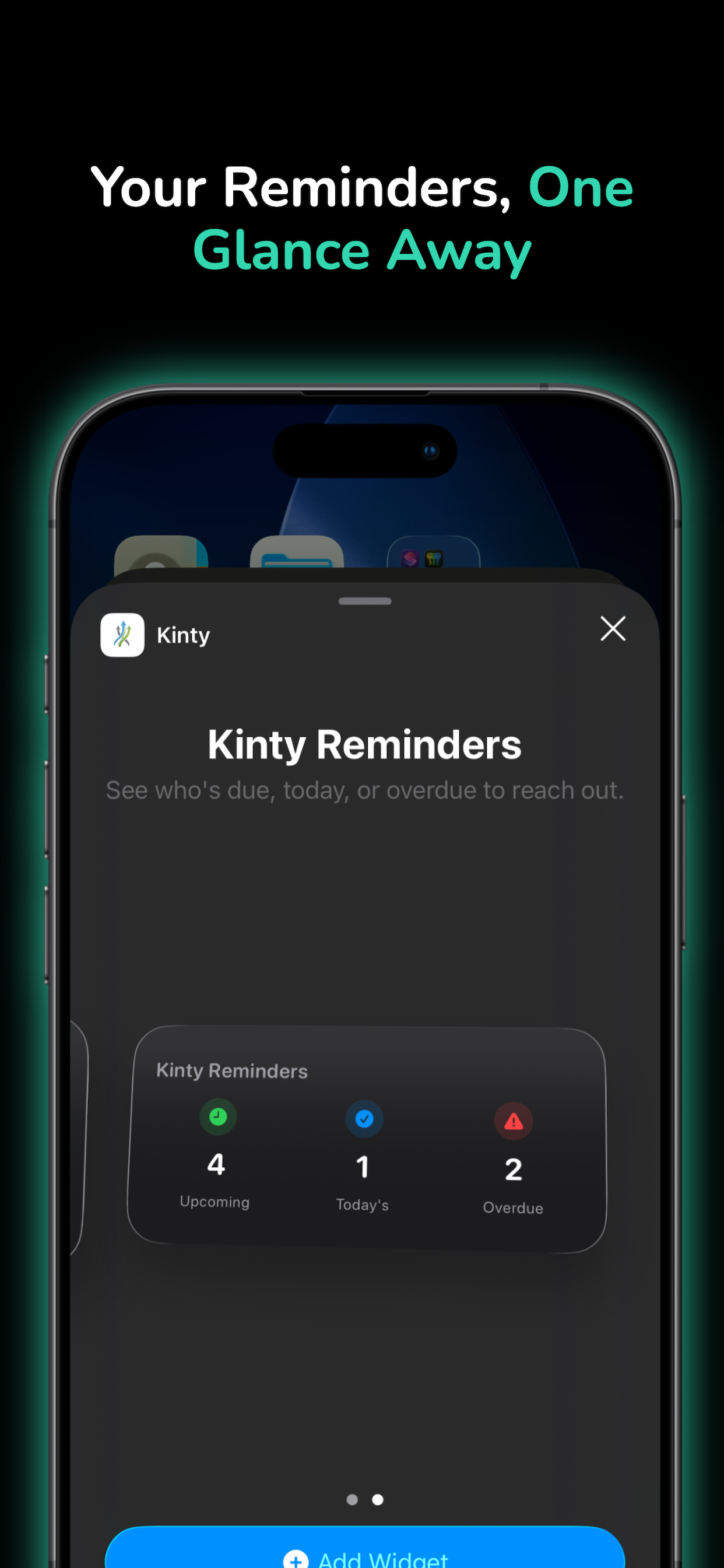 Kinty: Contact Reminders screenshot 7