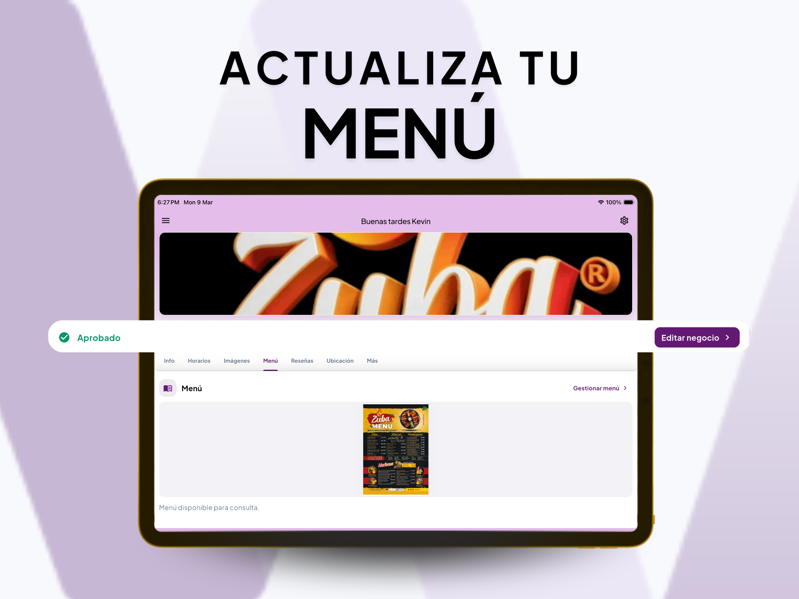 Meniuz Business screenshot 9