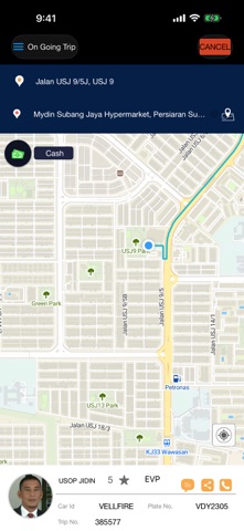 JomRides app screenshot