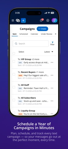 EZ Texting Messaging App Screenshot 6 of 9
