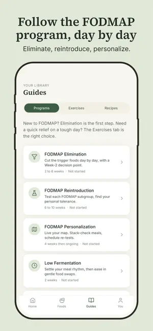 Unsibo: SIBO & FODMAP Guide screenshot 4