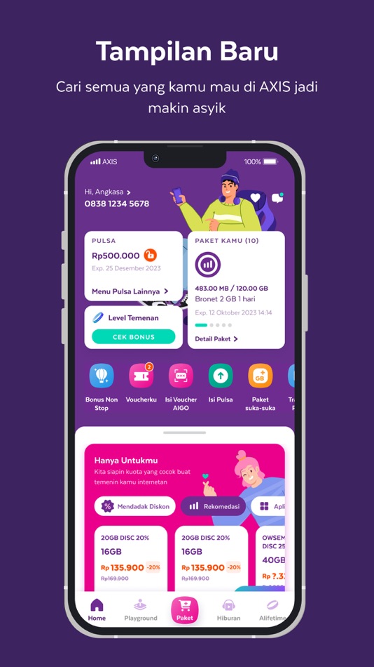 #1. AXISNet (iOS) By: PT XL Axiata Tbk