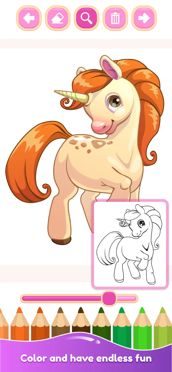 Screenshot #3 pour Jeu de dessin pour filles