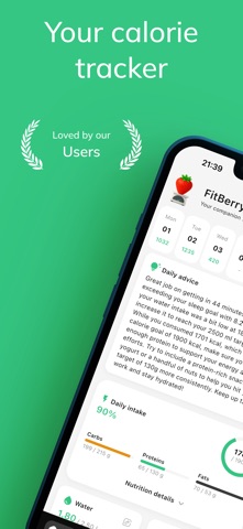 FitBerry: Calories tracker screenshot