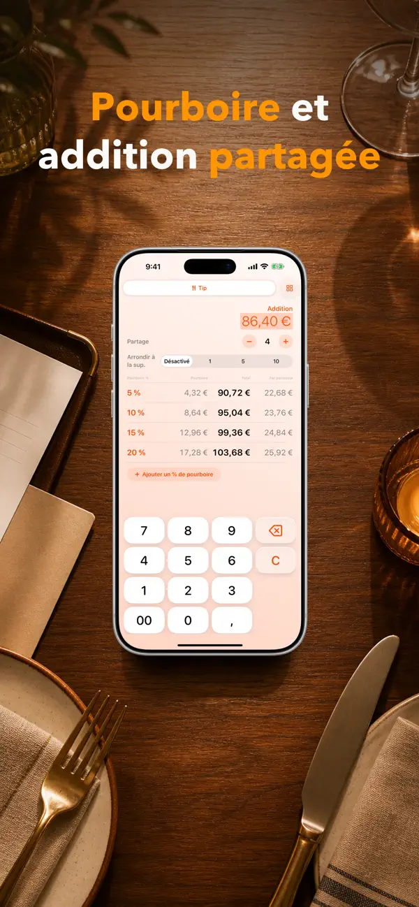 Screenshot #3 pour Calculatrice 1+1